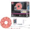 Paulmann 70534 SimpLED Strip LED Smart Home Zigbee RGB set completo 5m 20W 450lm 30LEDs/m RGB 24VA profilo per strisce luminose