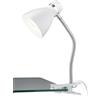 RL LIVE YOUR LIGHT Reality - Lampada a clip Harvey R20731231, in metallo bianco opaco, senza 1 x E27, Flexarm