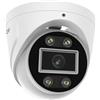 FOSCAM Telecamera Dome IP esterna PoE 5 MP con faretti luminosi e sirena T5EP Bianco