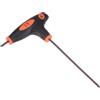 CoCud T-Maniglia Esagonale Chiave, 2.5mm Esagonale, S2 Acciaio Metrico T-Chiave Chiave Nero Base Casa Riparare e Meccanico Madadoenzione, 1-Pezzo