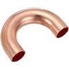 PATIKIL 3/4 OD 49x78mm Gomito Rame Raccordo Tubo, 180 Gradi Raccordi per Tubi in Rame per Saldatura a Sudore per Impianti di Riscaldamento, Ventilazione e Condizionamento Aria