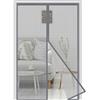 Orumrud Zanzariera Magnetica per Porte 80x225CM Fibra di vetro,Rete Fine，si Chiude da Sola，Zanzariera Magnetica per Porte Finestra，Facile da Installare，Ritardante di fiamma, resistente agli strappi，Grigio