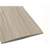 SagaSave Profilo di transizione per pavimento, autoadesivo, rivestimento per pavimento in PVC, striscia di soglia, profilo in laminato piatto, rivestimento per pavimento, battiscopa, venature in legno grigio