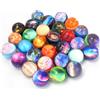 Pllieay 30PCS Galaxy Bouncy Balls, 32mmSpace Bouncy Balls Bulk, Space Party Favors Rubber Balls per bambini, Space Toys per bambini, riempimento della borsa regalo di Natale (30 stili)