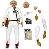 NECA Back TO The Future - Ultimate Doc Brown 1985 - Statuetta articolata 18cm