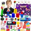 Mekkyes Giochi di Magia per Bambini - 80+ Giochi Bambini con Bacchetta Magica & Istruzioni, Incredibile Trucchi di Magia, 3-12 Anni