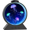 Eyesound Lampada a medusa, 7 colori che cambiano colore per acquario, per rilassarsi, lampada d'atmosfera per casa, ufficio e camera da letto, regali per bambini, adolescenti, ragazze, ragazzi adulti