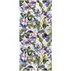 Magicherry Rainbow Spring pellicola decorativa per finestre, motivo floreale, protezione solare, 3D, in PVC, non adesiva, statica, per casa e ufficio, 43 x 100 cm