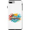 KAEDAM Gifts: North Carolina: Corolla Custodia per iPhone 7 Plus/8 Plus Corolla, grafica originale sulla spiaggia con dune di sabbia della Carolina del Nord