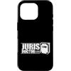profession academic degree university ca Custodia per iPhone 16 Pro Dottore in Giurisprudenza (J.D.)