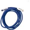 Celly, Cavo USB-C a USB-C con Connettore Reversibile per Ricarica Veloce, Lunghezza 1,5 m, Connettori in PVC e Rivestimento in Nylon Anti-piegamento, Carica e Trasferimento Dati Rapidi, Blu