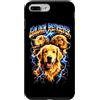 Animal Rock & Roll Graphic Concert Punk Custodia per iPhone 7 Plus/8 Plus Golden Retriever Heavy Metal Rocker Angry Music Concerto Punk
