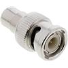InLine 99321 cavo di interfaccia e adattatore RCA F BNC M Argento