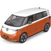 Maisto VW ID.Buzz (2023): modello auto in scala 1:25, bagagliaio e porte mobili, bianco-arancione (532914O)