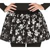 FIESTAS GUIRCA | Tutù Nero Pirata (40 cm) - Accessorio Costume Donna - Ideale per Halloween, feste in costume pirati e celebrazioni - Nero e Argento