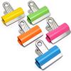 Rapesco RCB60COL Ferma Carta a Pinza 60 mm, Colori Assortiti, Confezione da 10