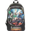 GORMITI The New Era - Zaino Con Grafiche Intercambiabili, 3 Scomparti E Tasche Interne,Tasche Porta Borraccia, Schienale E Spallacci Imbottiti, Lt 24, Dim 32x44x19, Scuola Elementare