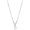 Brosway Collana Donna in Acciaio e Cristalli con Simbolo Cuore | Collezione Chakra - BHKN074