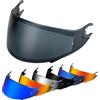 PSLER Visiera Casco per D-Skwal D-Skwal 2 Spartan - Visiera Colorata Accessori per Casco da Moto Ricambio(Nero Chiaro)