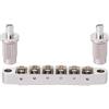 Dopro - Ponte a rullo per chitarra Tune-O-Matic, per chitarra Epiphone Les Paul, SG, Dot, Bigsby con attacchi filettati M8, cromato