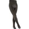 FALKE Active Warm K Ti lana filo funzionale spessi tinta unita 1 pezzo, Collant Unisex Bambini, Grigio Anthracite Melange 3080, 134-146