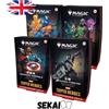 PREORDER MAGIC MARVEL SUPER HEROES COMMANDER DECK BUNDLE 4x ENGLISH ENG