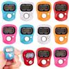 Gobesty Contatore Manuale, Mini Contatore delle Dita 10 Pezzi, Contatore elettronico, con Display LCD e azzerabile, per Custodia Preghiera Musulmana (Colore Casuale)