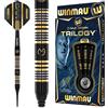 WINMAU Michael Van Gerwyn MvG Trilogy Set di Freccette in tungsteno Softip Professionale da 20 Grammi con Alette e steli (Asta)