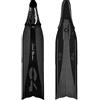 C4 Pinne Umberto Pelizzari C4 - Pala Soft e Pala Medium in Tecnopolimero con Scarpetta 250 Apnea Pesca Subacquea (41/42, Pala Soft)
