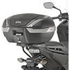 Givi SR1150 - Supporto per bauletto monolock e monokey, nero, taglia 40
