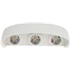 V-TAC LAMPADA LED 5W PARETE B.NATURALE UP&DOWN BIANCA IP65 6LED VT-846-LED218614