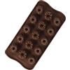 silikomart | SCG19 Stampo in Silicone per Cioccolatini FANTASIA, Antiaderente, 15 Cioccolatini, Tema Fantasia, Confezione da 1 Stampo per Dolci, Easy Choc, Ø 28 h 15 mm, Made in Italy
