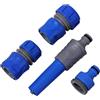 NONE 4 pz/set connettore per tubo flessibile connettori per tubi da giardino connettori per rubinetto filettato ugello di spruzzo regolabile kit pistola ad acqua