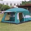Vacclo Tenda da Campeggio a Tunnel per 3-12 Persone, Tenda Familiare Oversize a 2 Stanze con Cabina per Dormire, Protezione UV, Impermeabile e Pieghevole