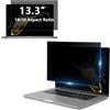 CeiBand Filtro Privacy 13,3 Pollici 16:10, Rimovibile, Anti Luce Blu Pellicola, Anti-Spia Pellicola Privacy Filter per 13,3 Laptop Compatibile con dell/HP/Acer/Lenovo/ThinkPad/Samsung/ASUS/Sony