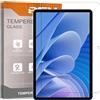 REY Pellicola salvaschermo per DOOGEE T30E 11, Pellicole salvaschermo Vetro temperato, di qualità Premium Tablet