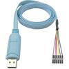 DSD TECH SH-U09BL Cavo Seriale da USB a TTL con Chip CP2102N 1.2M / 4FT