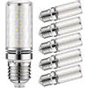 LIGJOY Lampadine LED E27 Luce Naturale 4000K, 7W 700LM Lampadina LED E27 Equivalenti a 70W Lampada a incandescenza, Senza sfarfalli, Lampadina Mais LED, Risparmio Energetico, Non Dimmerabile, 6 Pezzi