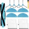 LOOHAOC 13 Pezzi Accessori per Aspirapolvere Conga 8290/7490 Immortal,1 Spazzole Principali,4 Panni,3 Filttri,4 Spazzole Laterali,1 Spazzola di Pulizia