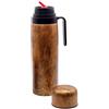 BARGRIN Bargrín Acciaio Inox Termo Opaco 1 Litro - Termo Acqua Calda - Kit Opaco - Yerba Mate - Viaggio