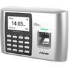 Anviz A300WIFI Rilevazione Presenze Biometrico con Lettore RFID, Argento