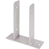 Alberts GAH-Alberts 212902 Staffa portapalo ad U, Acciaio, Larghezza: 71 mm