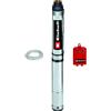Einhell Pompa di profondità acque chiare GC-DW 1300 N (1300 W, portata max 5000 L/h, prevalenza 65 m, immersione max 20m, 10 giranti, incl. 20 metri corda e centralina)
