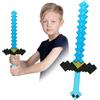 YCVBCY Pixel Spada Giocattoli per Bambini Strumento del Videogioco Giocattolo per Bambini Tema Cartone Animato Pixel Spada di Pietra per Il Gioco di Ruolo Regali per Ragazze e Ragazzi