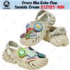 Crocs Sandali Crocs Nba Echo Clog crema 212727-90H taglia unisex