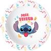 Tataway Disney Stitch Ciotola per Microonde - Ciotola Grande in Plastica per Zuppe, Pasta e Cereali | Resistente, Leggera, Facile da Pulire