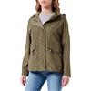 Geox W BULMYA PARKA, Giacca Donna, Oliva Militare, 44