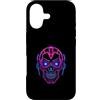 Patternado Studio Custodia per iPhone 17 Cyberpunk Skull Cuffie Vaporwave Tech Design