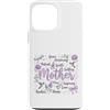 Heartfelt Motherhood Art Custodia per iPhone 13 Pro Max Madre Grazia Nutrire Colibrì Arte Botanica