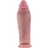 HiSmith HSA189-L Ultra Thick Dual-Density Premium Silicone Dildo KlicLok 27.8cm Skin